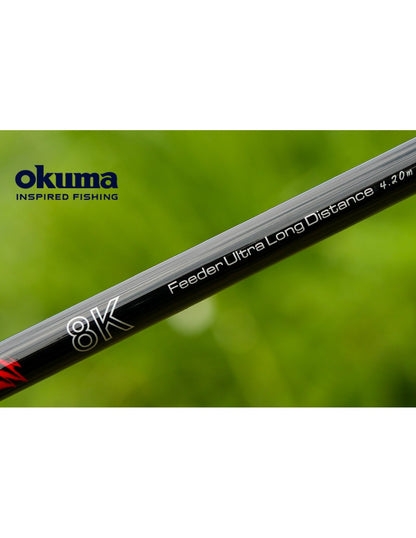 Lanseta Feeder Okuma 8k Feeder Ultra Long Distance 14'0'' 420cm 230g 3sec 4.0/5.0/6.0 Oz