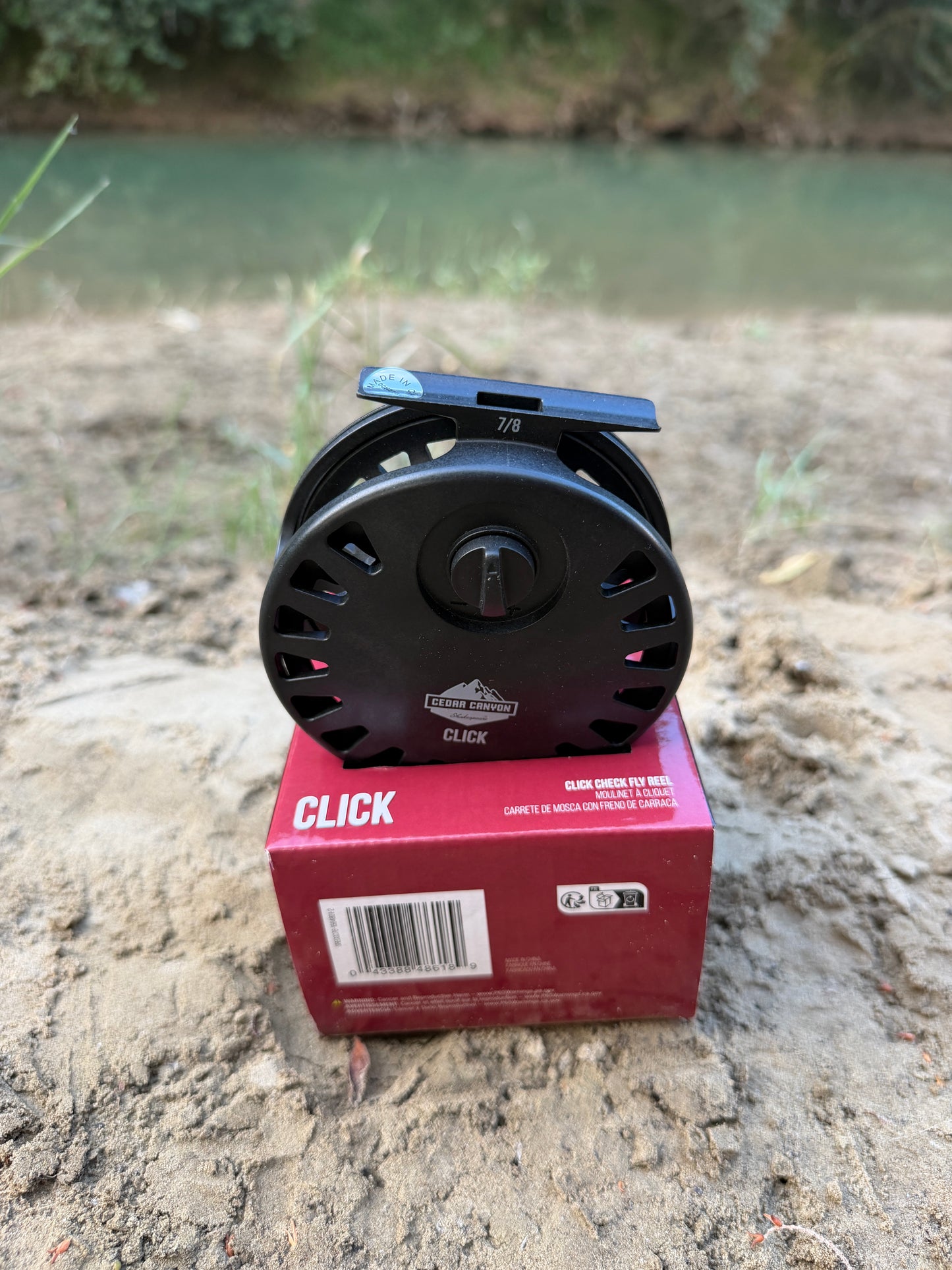 Mulineta Fly / Musca Shakespeare Cedar Canyon Click Reel 78 Click Check