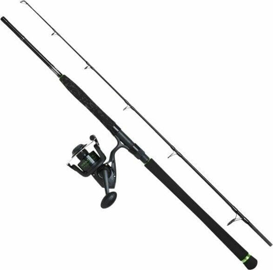 Lanseta Spinning Dam Combo Lans.dam 2buc Silure Vertical 1,8m/100-250g+mul.penn 5000/2rul