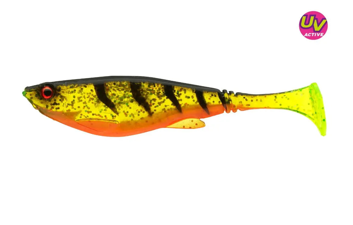 Naluca Soft DAIWA SHAD PROREX BELLY 8,5CM/GHOST FIRETIGER/4BUC/PL