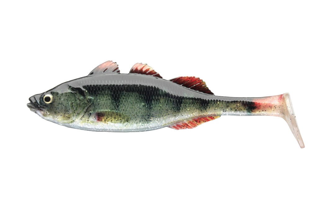 Naluca soft daiwa shad px live perch 7,5cm/lp/5buc/pl