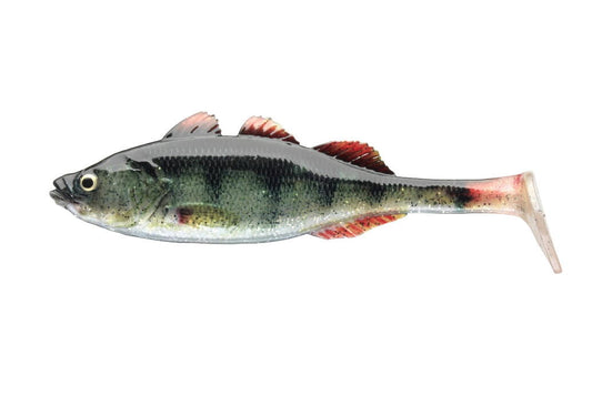 Naluca soft daiwa shad px live perch 7,5cm/lp/5buc/pl