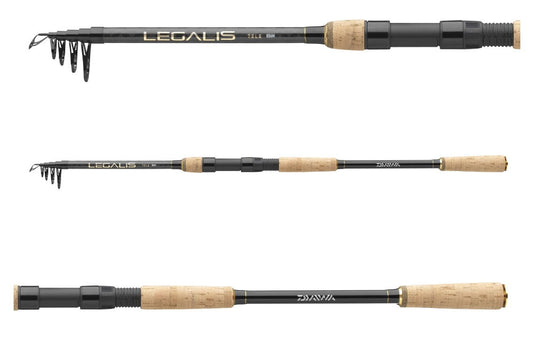 Lanseta Spinning Daiwa 6buc.legalis Tele Spin 3,6m/30-90g