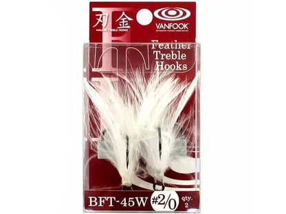 Ancore Vanfook BFT-45W Big Feather Treble White #1/0