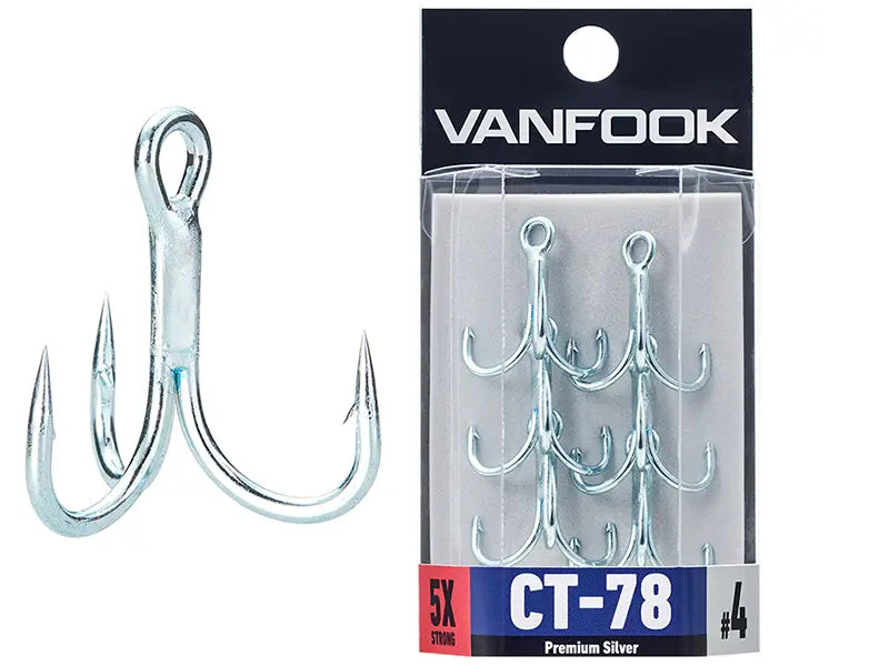 Ancore Vanfook CT-78 Super Heavy Treble Hooks #6