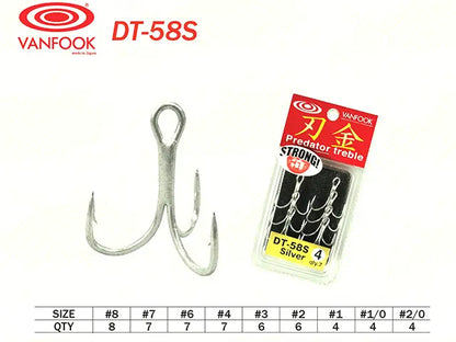 Ancore Vanfook DT-58S Predator Treble #1/0
