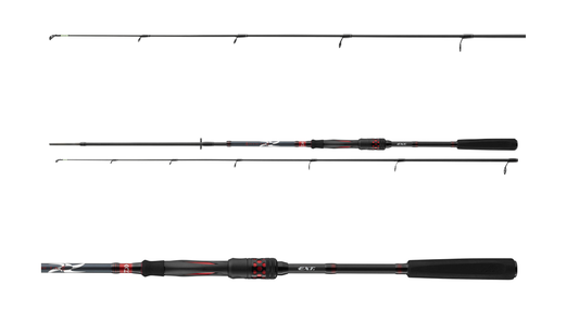 Lanseta Spinning Daiwa 3buc Ninja Mobile Spins 2,45m 15-50g