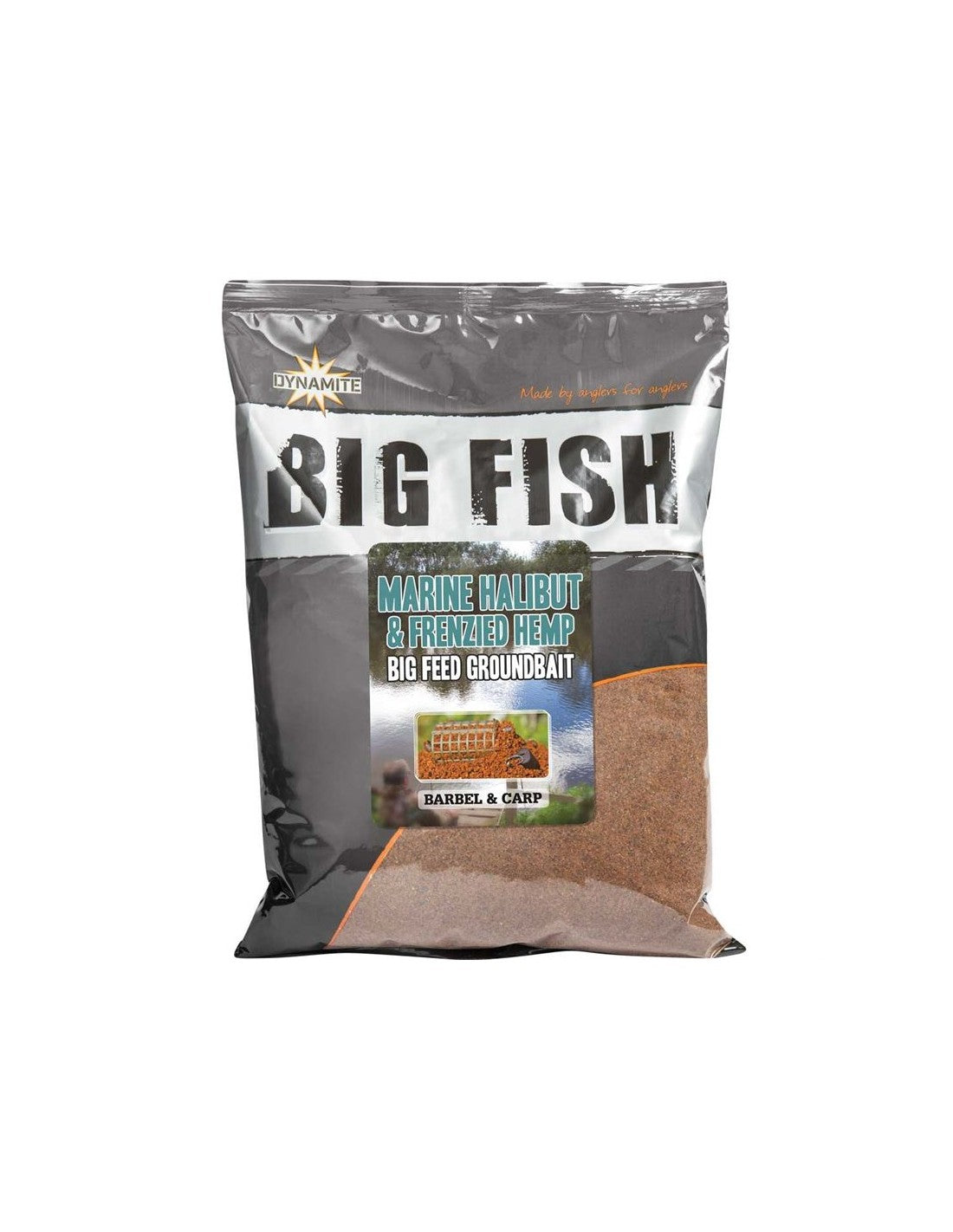 Nada Dynamite Baits Big Fish - Marine Halibut & Frenzied Hemp Groundbait  1,8kg