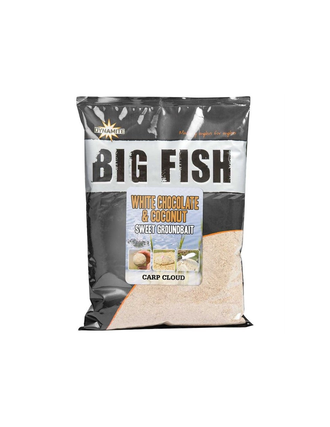 Nada Dynamite Baits Big Fish - White Chocolate & Coconut Groundbait  1,8kg