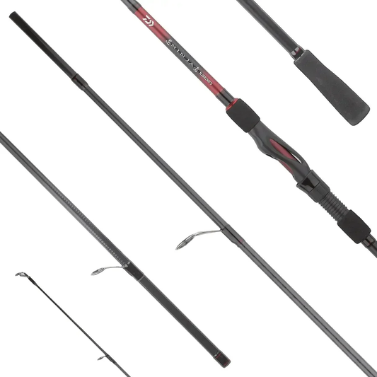 Lanseta Spinning Daiwa 2buc. Ninja Spinning 722mffs 2,18m/7-25g