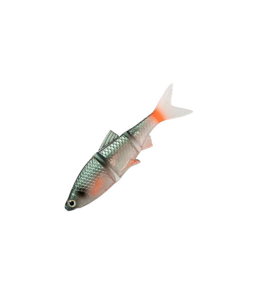 Naluca soft nomura shad jointo 8.5cm green silver 4buc/pl
