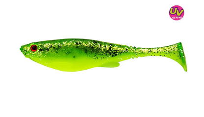 Naluca Soft DAIWA SHAD PROREX BELLY 8,5CM/CHART.SHOCKER/4BUC/PL