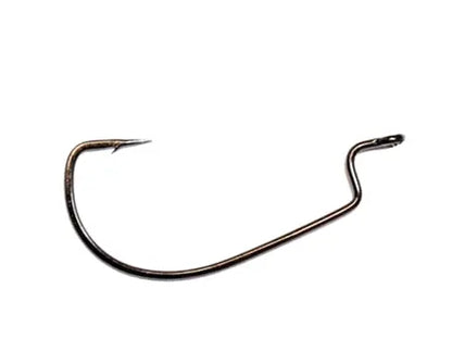 Carlige offset Vanfook Worm-55B Flat Offset Hooks #1/0