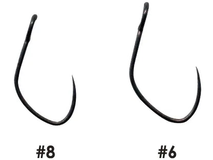 Carlige Vanfook CK-33W Crank W Expert Barbless Hooks #6 - 16pcs
