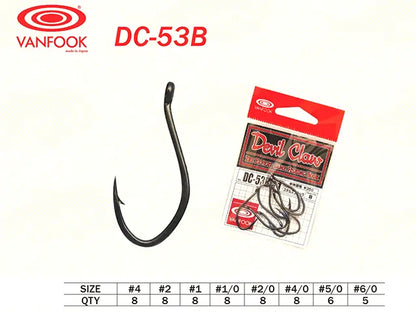 Carlige Vanfook DC-53B Devil Claw Single #1/0