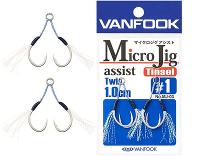 Carlige Vanfook MJ-03 Micro Jig Assist Hooks #1