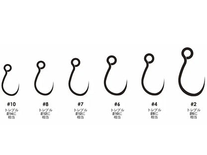Carlige Vanfook PL-51BL Expert Barbless Hooks #8
