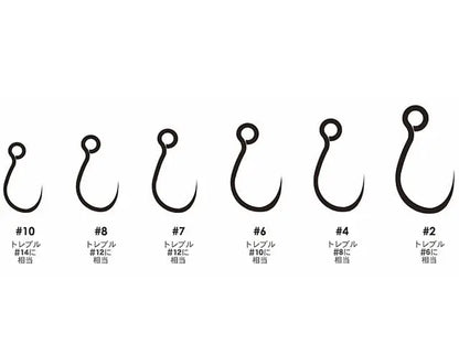 Carlige Vanfook PL-51BL Expert Barbless Hooks #6