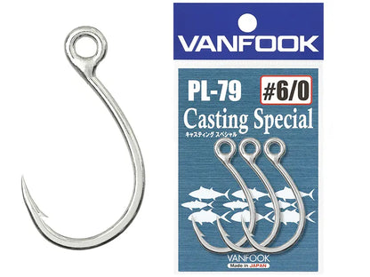 Carlige Vanfook PL-79 Casting Special Hooks #3/0