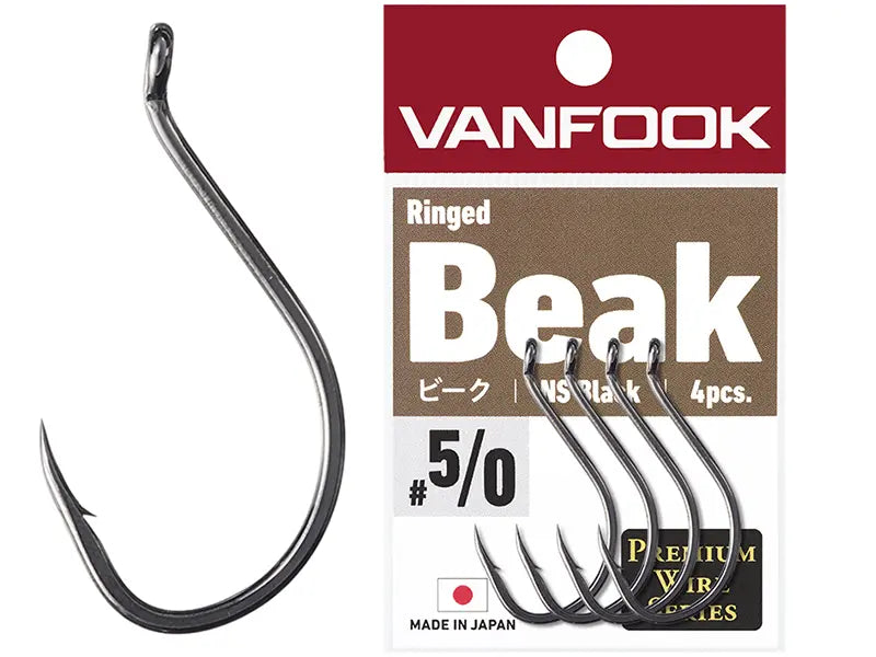 Carlige Vanfook Ringed Beak Hooks #2 - 10pcs