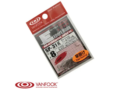 Carlige Vanfook SP-31K Expert Barbless Hooks #6