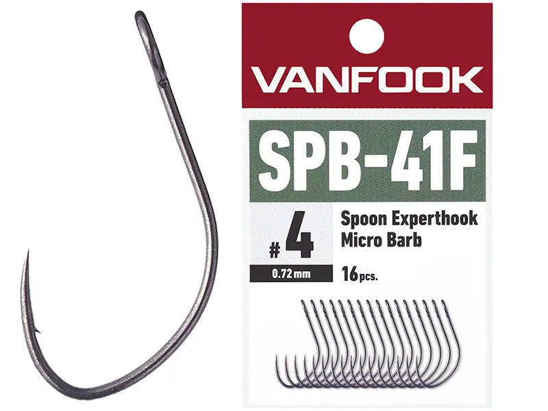 Carlige Vanfook SPB-41F Medium Heavy Micro Barb Hooks #6