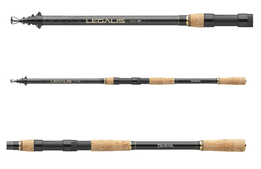 Lanseta Spinning Daiwa 6buc.legalis Tele Spin 3,6m/40-120g