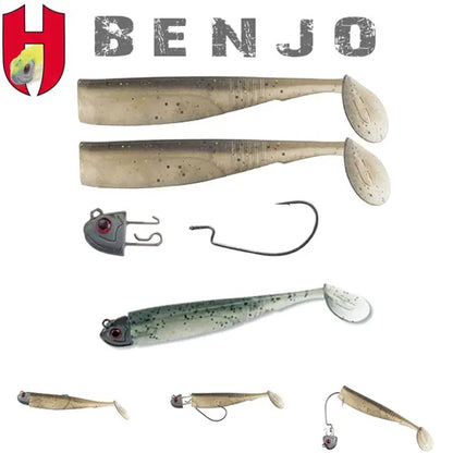 Combo Shad Herakles Benjo 3 7.5cm Baitfish