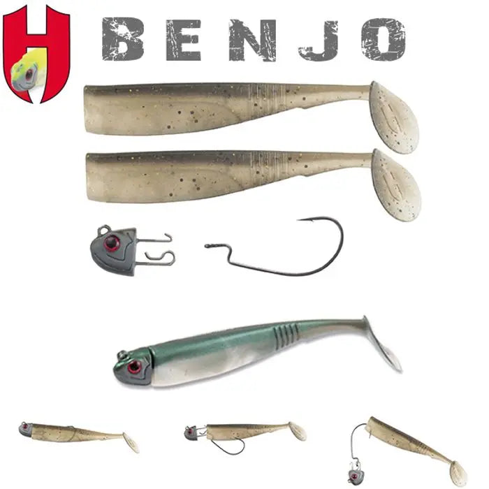 Combo Shad Herakles Benjo 3 7.5cm Shiner
