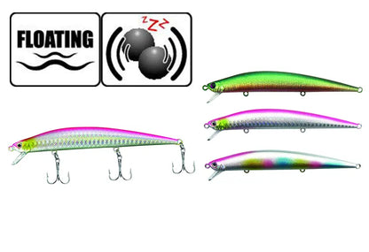 Vobler Predator-z Arrow Minnow 12.5cm 10gr Floating