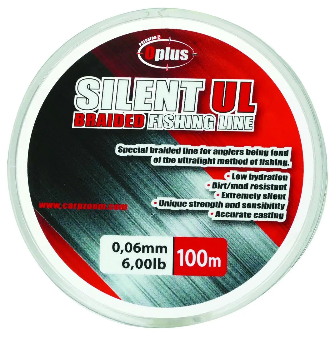 Predator-z Fir Textil Predator Z Oplus Silent Ul 100m 0.04mm 4lbs Verde