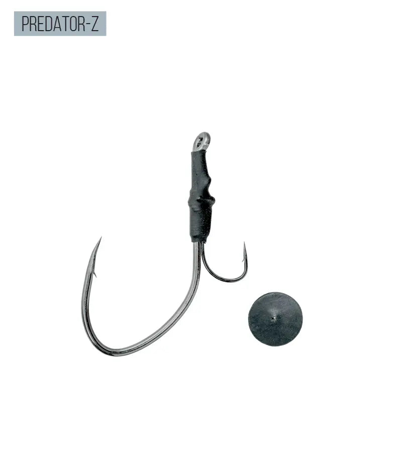 Carlige Predator-z Catzoom 1+1 Live Bait Hook #6/0