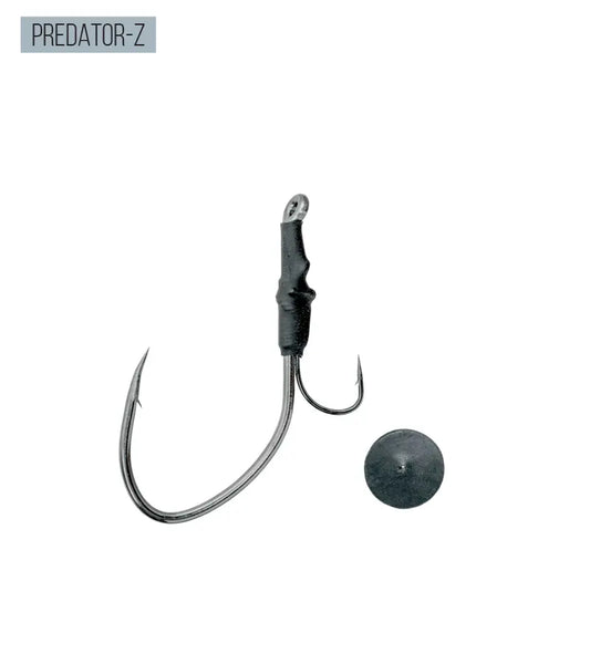 Carlige Predator-z Catzoom 1+1 Live Bait Hook #6/0
