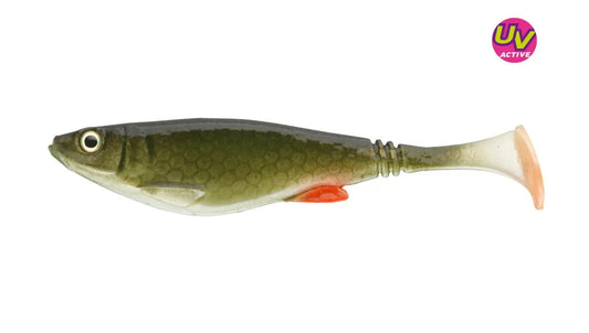 Naluca Soft DAIWA SHAD PROREX BELLY 6CM/NATURAL GREEN ROACH/4BUC/PL