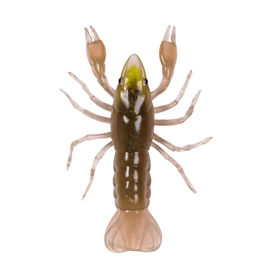 Naluca soft live target crawfish unrigged 7,1cm/7,1g nat/yellow 6buc/pl