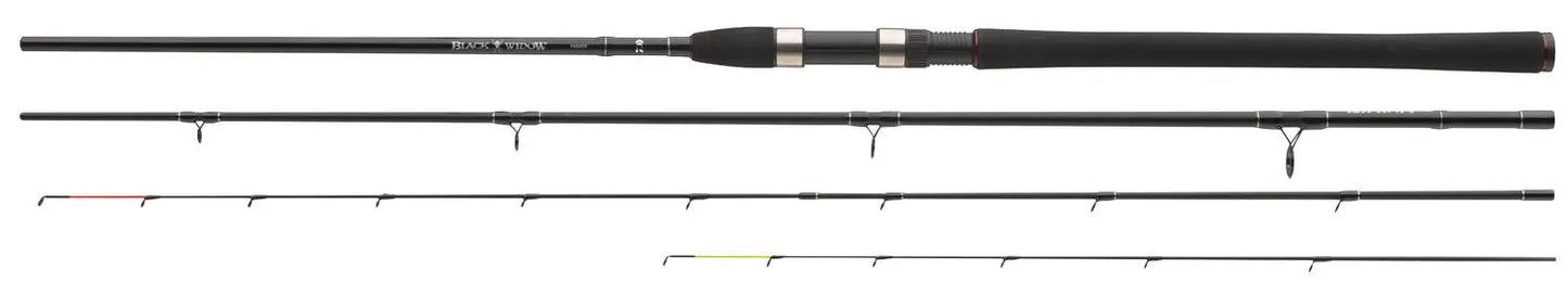 Lanseta Daiwa 3+2buc Black Widow Feeder 3,30m/100g