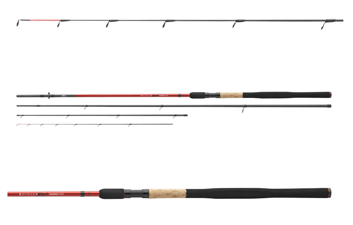 Lanseta Daiwa 3+2buc.ninja Commercial Feeder 3,60m/100g