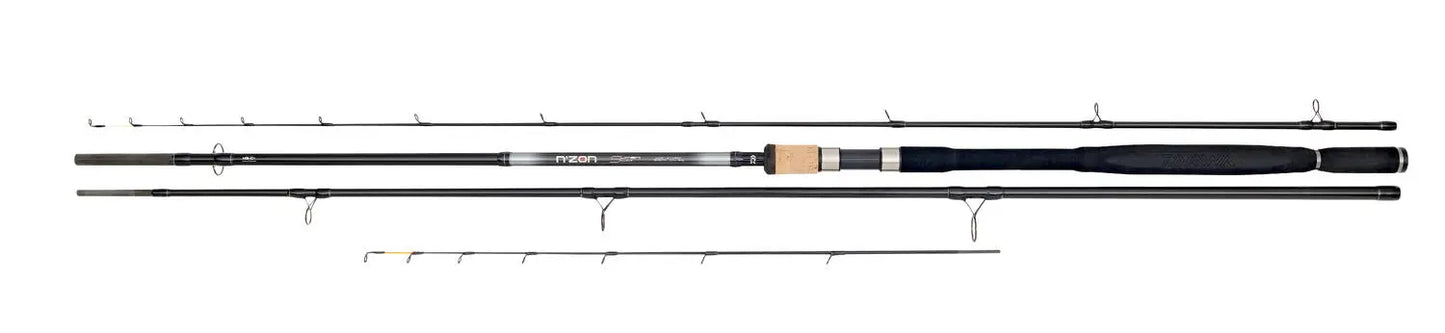 Lanseta Daiwa 3+2buc. Nzon Super Slim X Power Carp Feeder 3,66m/240g