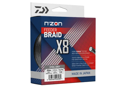 Fir Textil Daiwa Fir Nzon 8xbraid Steel Gray 010mm/7,0kg/150m