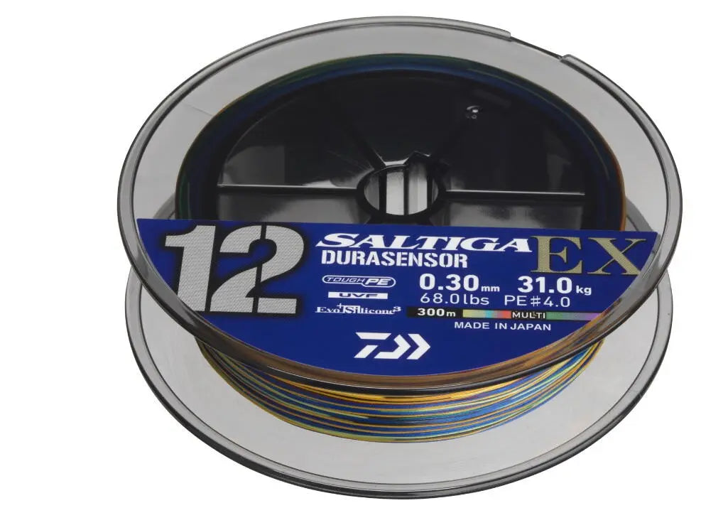 Fir Textil Daiwa Fir Saltiga Durasensor X12 Ex+si3 Multicolor 033mm/88lbs/300m