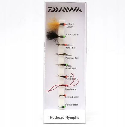 Daiwa Musca Hothead Nymphs 9buc/Pl
