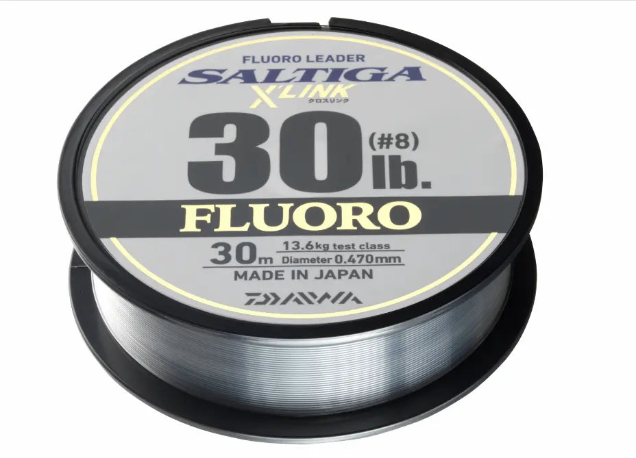 Fir Textil Daiwa Saltiga Fc Leader X Link 043mm/25lbs/30m