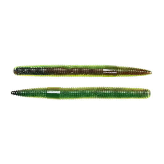 Naluca Soft Live Target Stick Worm 7,6cm/7,6g Brown/Chart 10buc/Pl