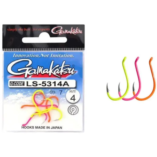 Gamakatsu Carlig Ls-5314 Multi Color N/l 7buc/pl