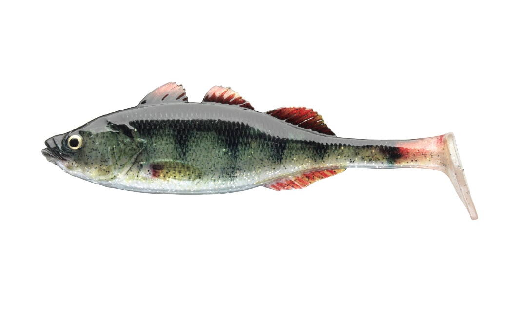 Naluca soft daiwa shad px live perch 9,5cm/lp/4buc/pl