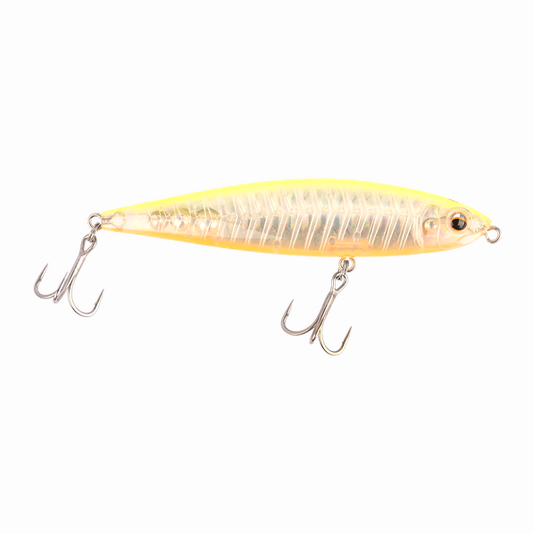Vobler Mustad Vertebrata Topwater 7,5cm/8g Gold Chartreuse