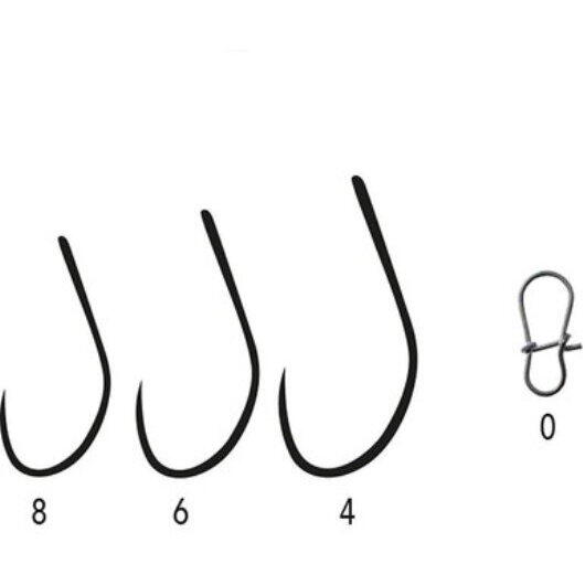 Lineaeffe Carlige Nomura Barbless Nr.8