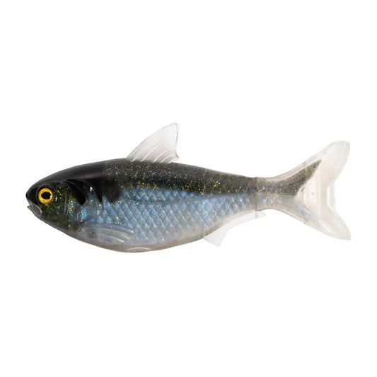 Naluca Soft Live Target Shad Unrigged 14cm/14g Green/Pearl 2buc/Pl