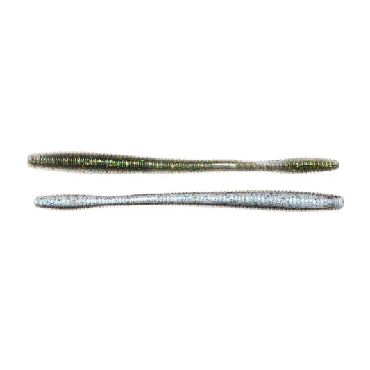 Naluca Soft Live Target Straight Worm 14cm/14g Green/Pearl 10buc/Pl