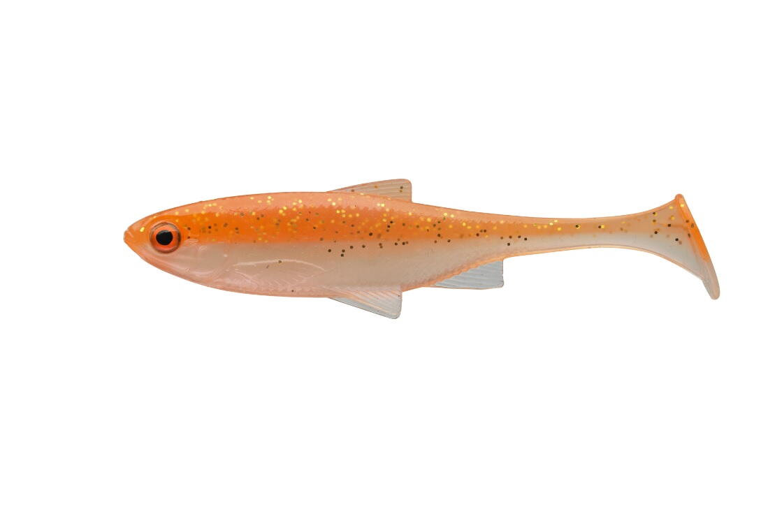 Naluca soft daiwa shad px live roach 8,5cm/4g uv gold fish 5buc/pl